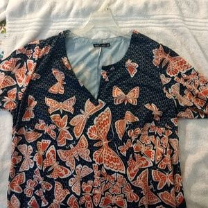 Isabel + Alice 1X Butterfly Tunic from Gwynnie Bee